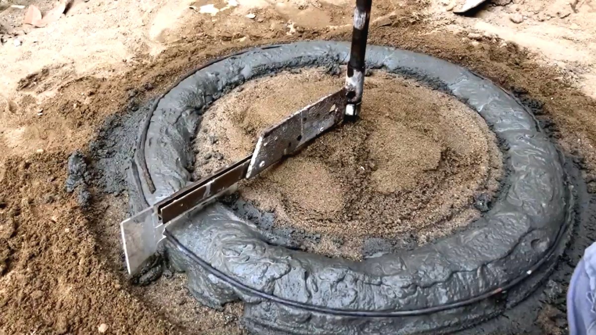 Садовый фонтан с имитацией под гранитный камень - фото 41