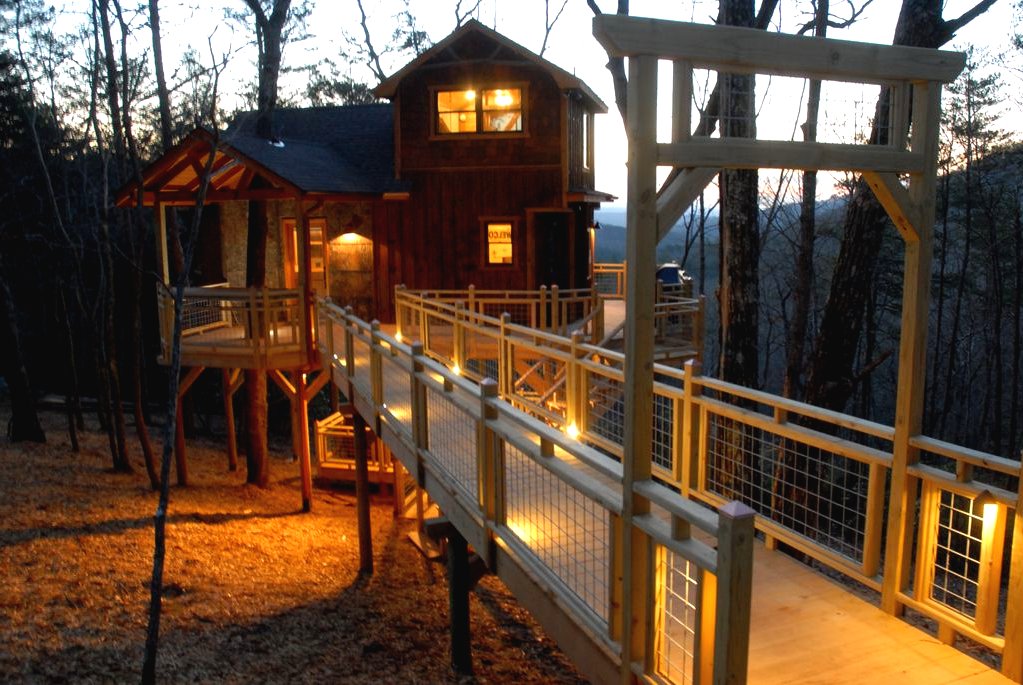 Трехэтажный домик на дереве - фото 5