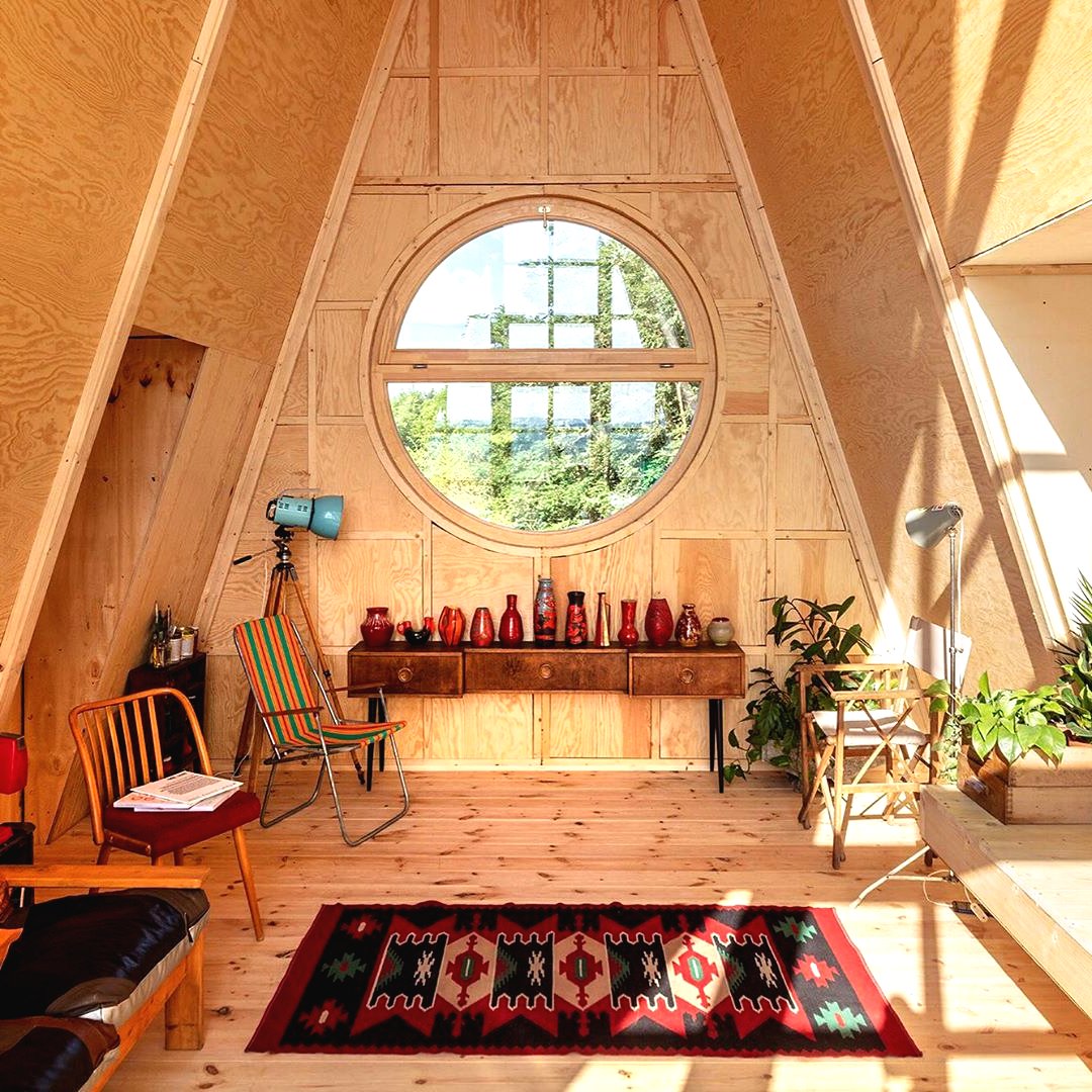 А-образный деревянный дом - фото 3