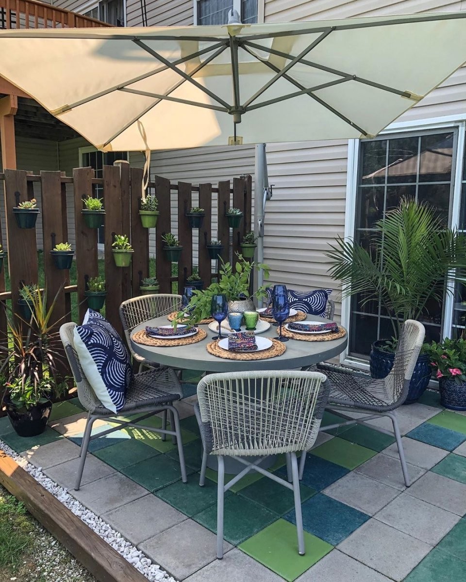 Вид патио заднего двора - фото 7