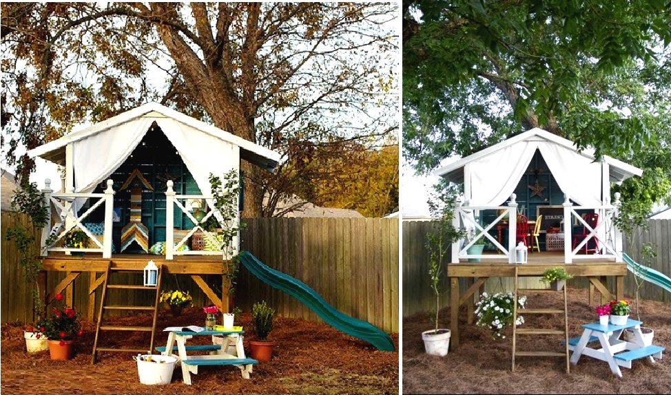 Детский домик своими руками - фото 7