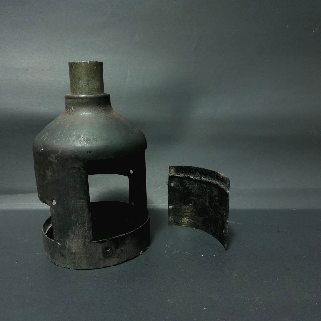 Маленькая коптильня из старых огнетушителей - фото 19