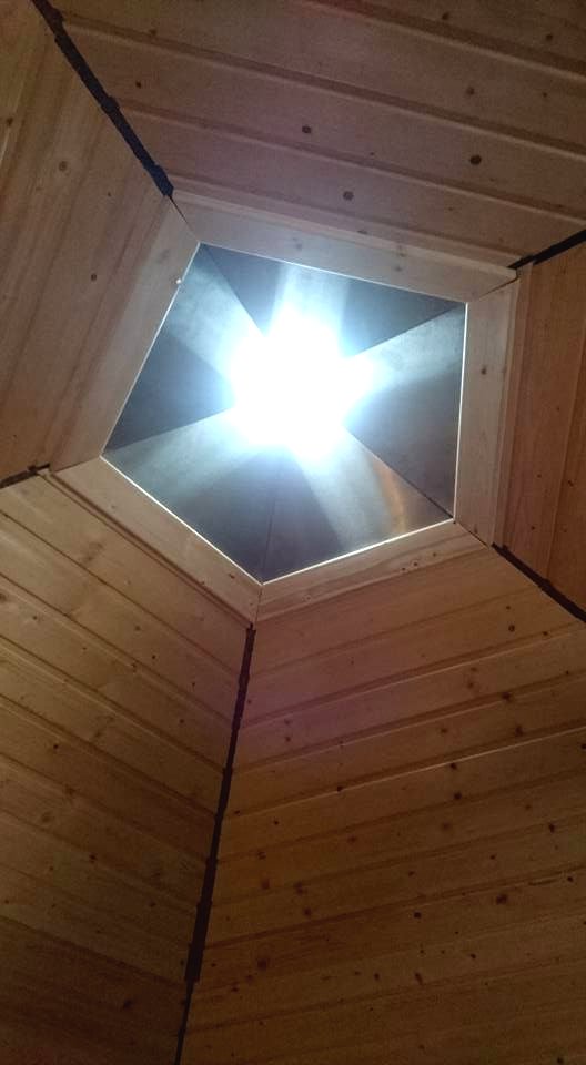 Сауна в форме геодезического купола - фото 42