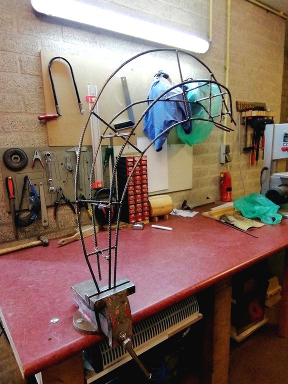 Рыба из бетона для пруда своими руками - фото 8