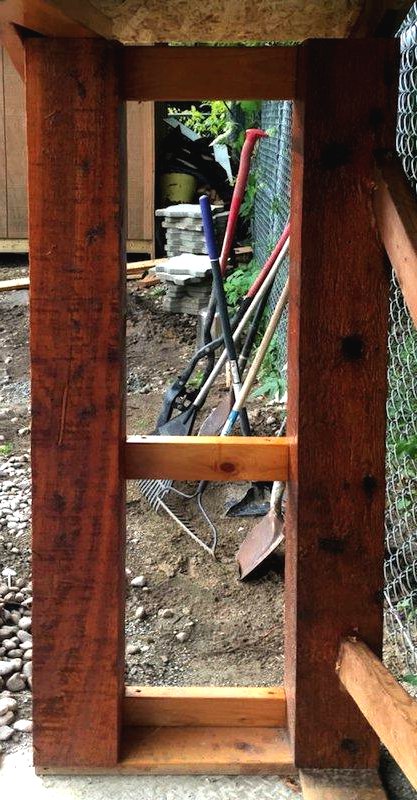 Интересный навес для дров - фото 6