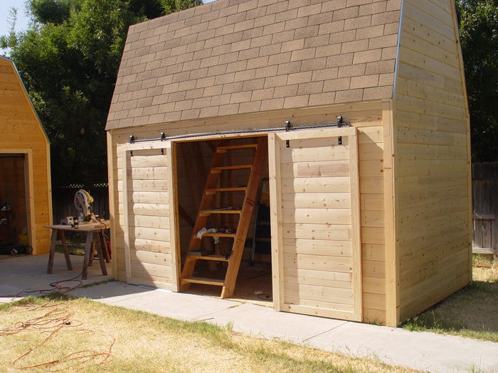 Раздвижные двери для сарая - фото 7