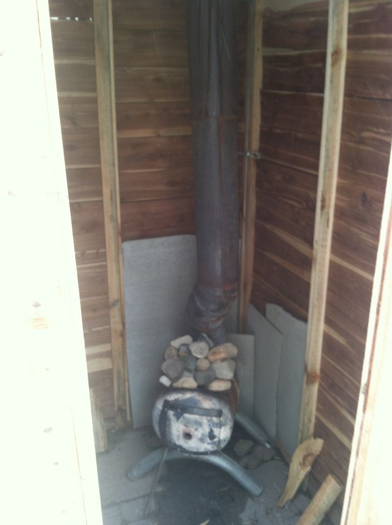 Сауна из подручных материалов  - фото 13