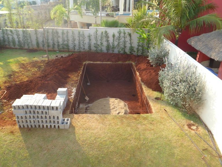 Бассейн из пеноблоков  - фото 7