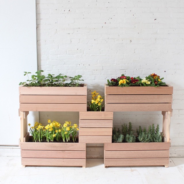 Клумба из палет - фото 2