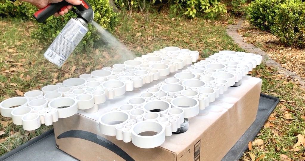 Калитка в сад из пластиковых труб - фото 4