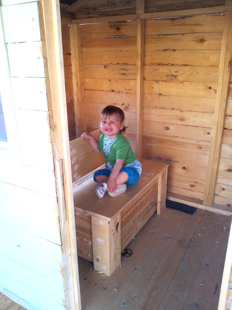 Игровой домик из поддонов - фото 16