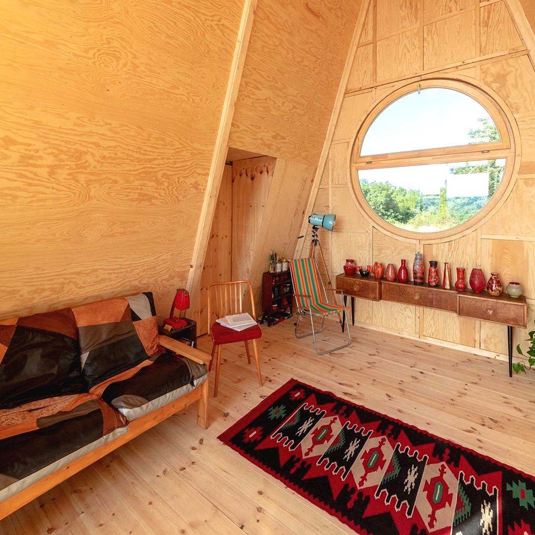 А-образный деревянный дом - фото 5