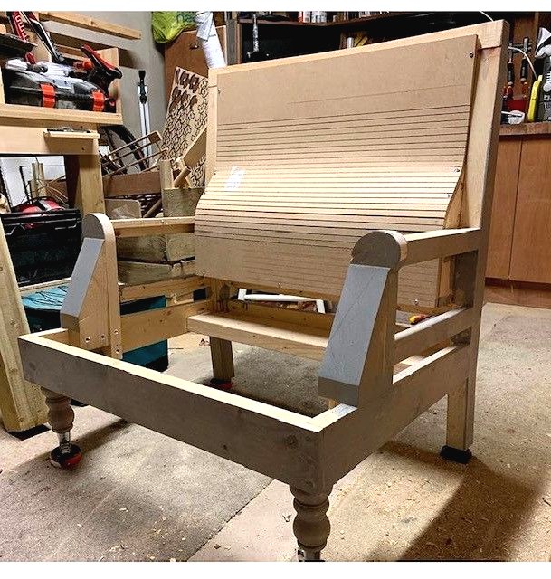 Кресло Честерфилд ручной работы - фото 32