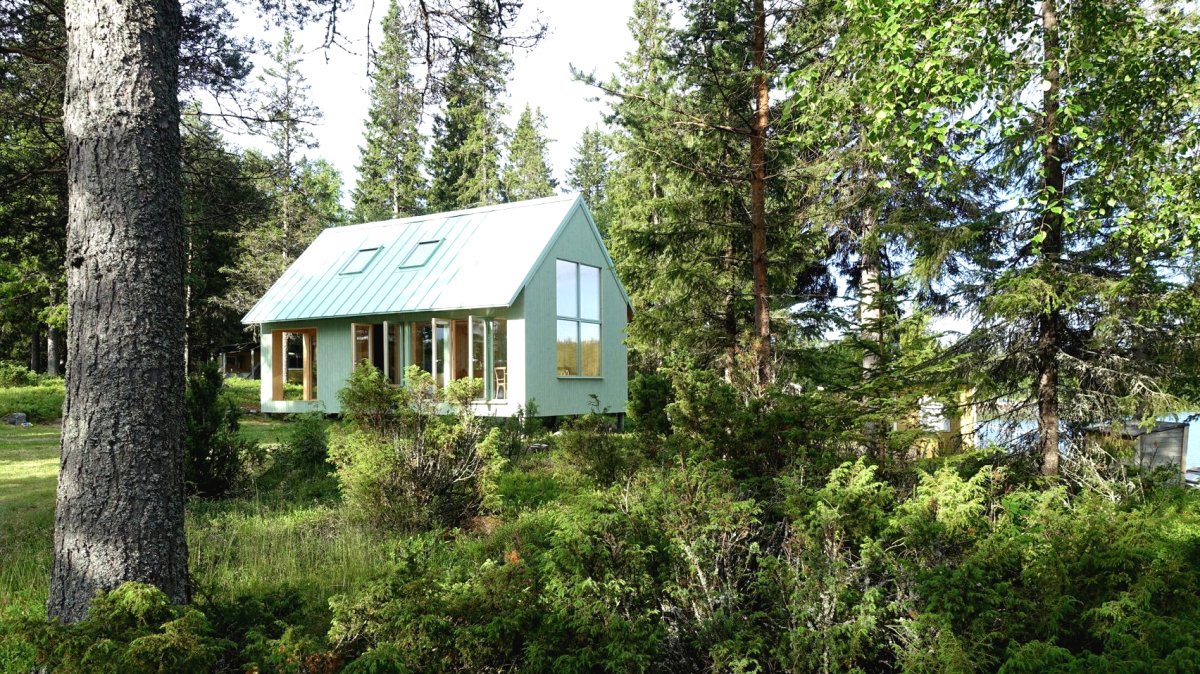 Деревянный дом у озера - фото 2