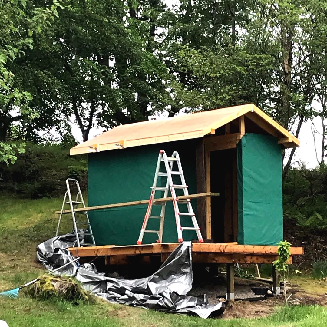 Маленькая сауна из сосны - фото 7