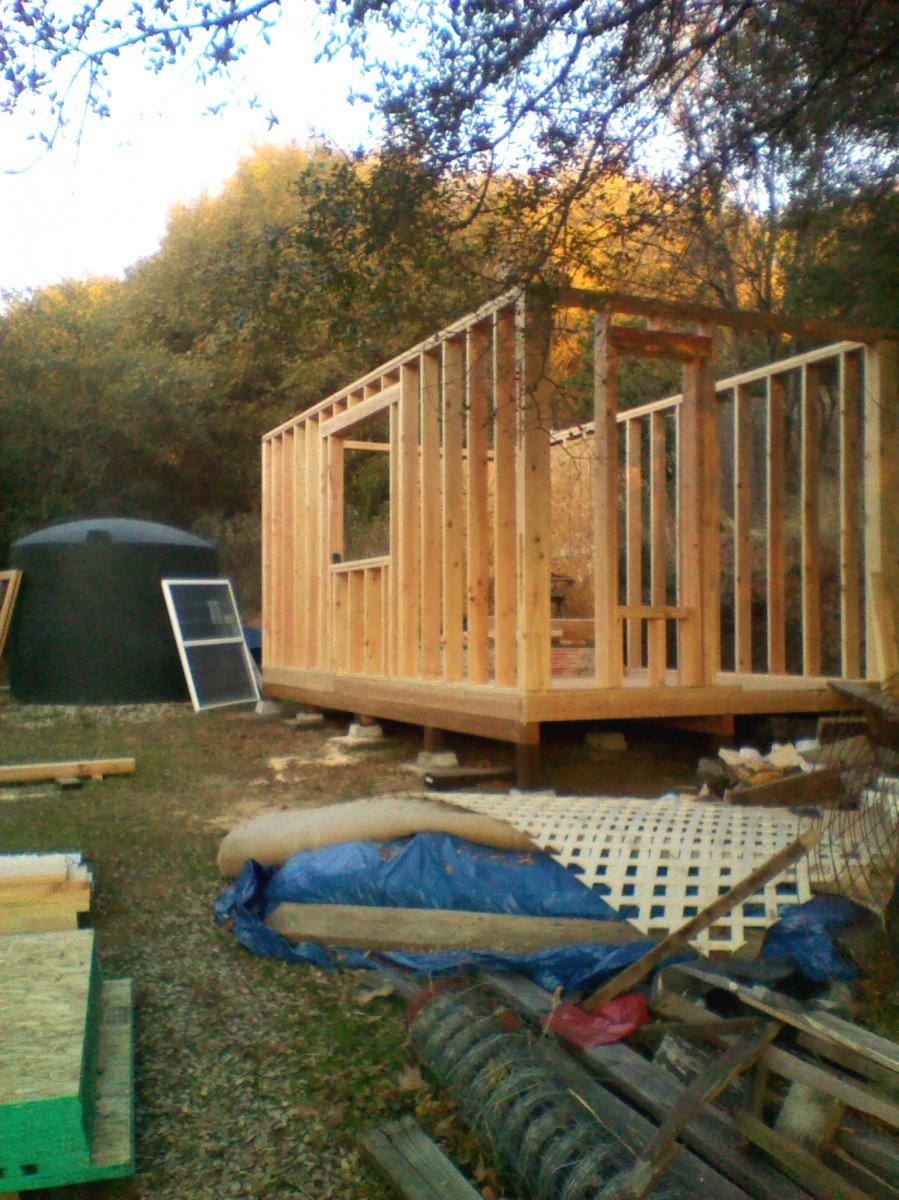 Небольшой каркасный дом для дачного участка - фото 10