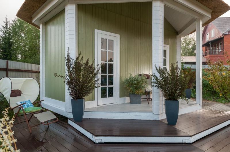 Оригинальная закрытая  кухня  с печным отоплением - фото 2