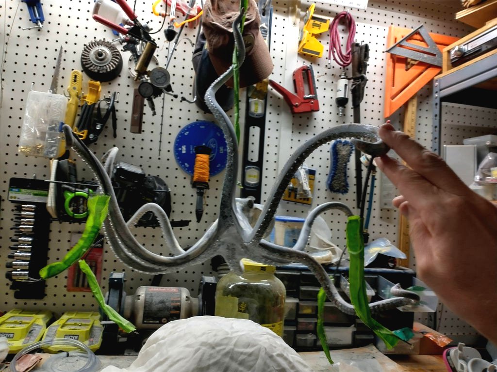 Оригинальная потолочная лампа - фото 38