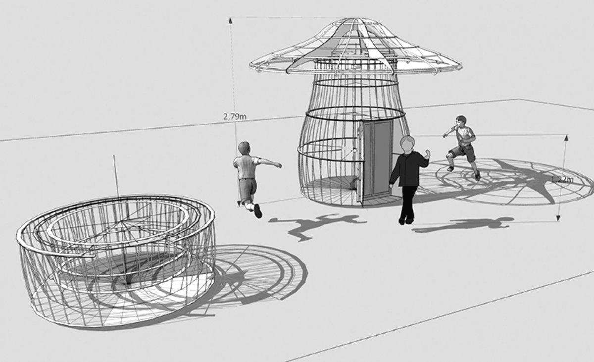 Оригинальные беседки для детей - фото 13