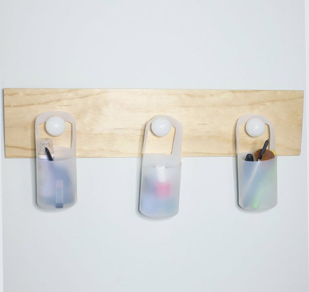 Органайзер из пластиковых бутылок - фото 3