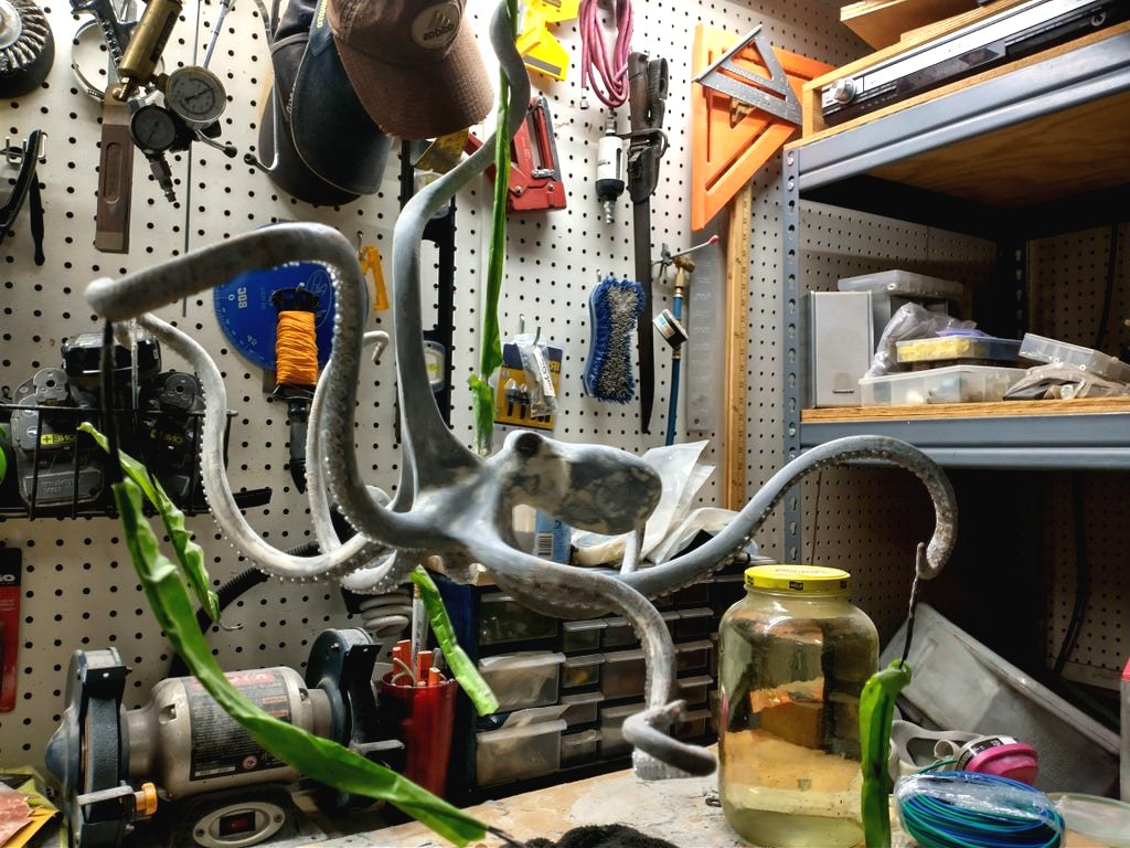 Оригинальная потолочная лампа - фото 28