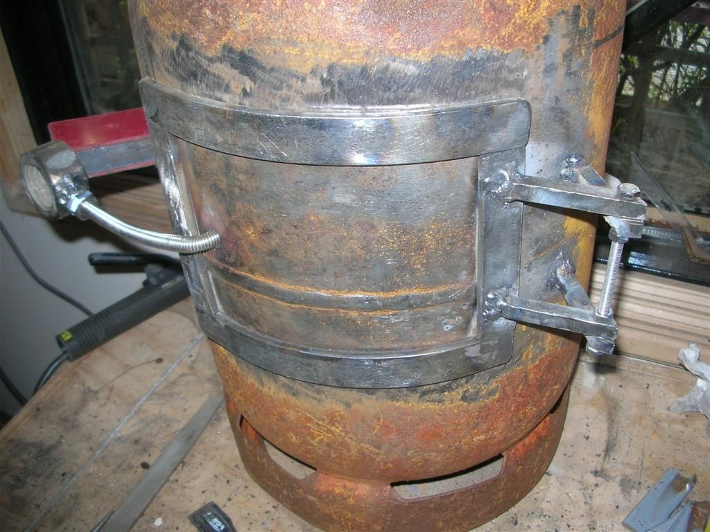 Печь из баллона - фото 16