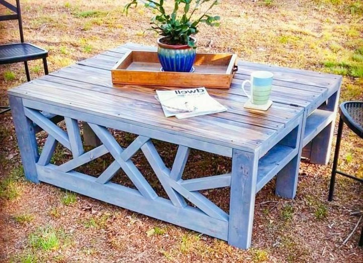 Стол - скамейка - фото 4