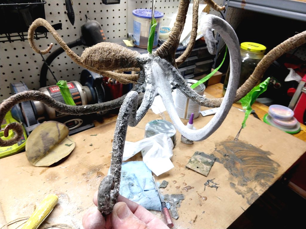 Оригинальная потолочная лампа - фото 18