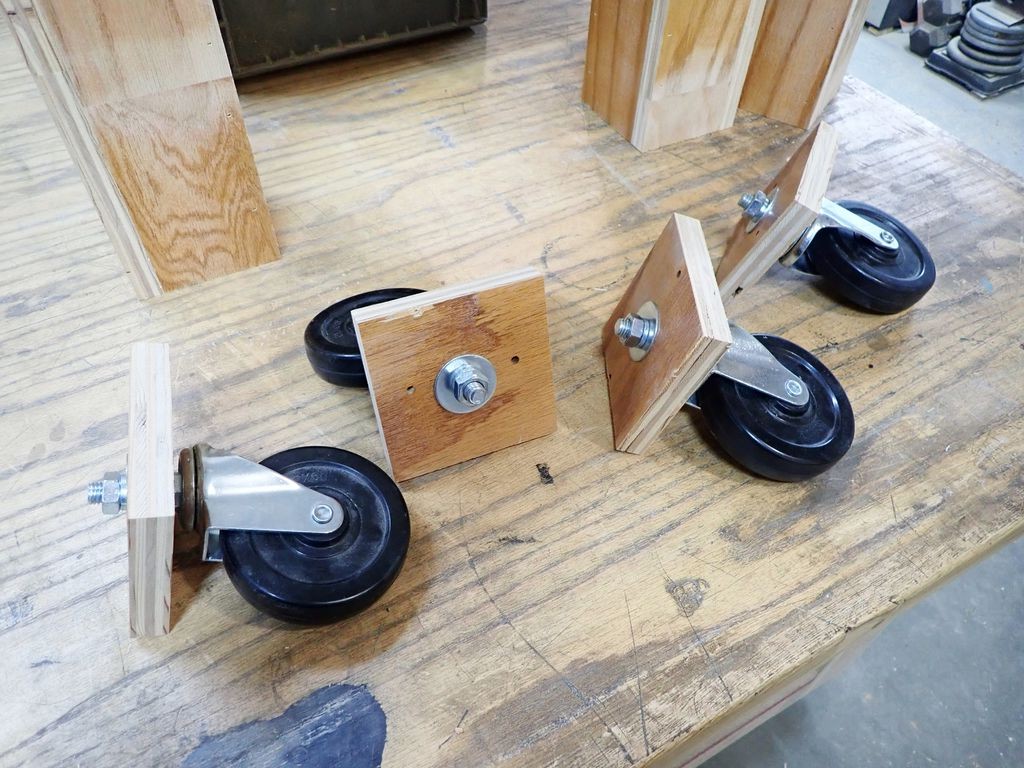 Регулируемый стол по высоте из автомобильного домкрата - фото 16