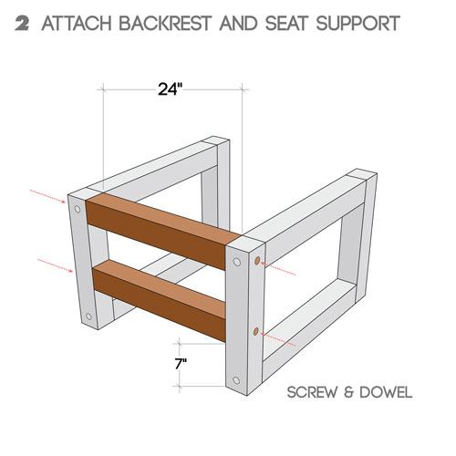 Кресло из дерева своими руками - фото 3