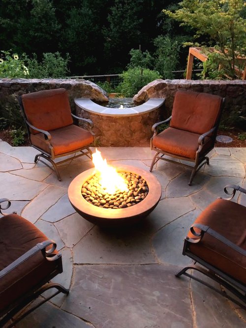 Оригинальный ландшафтный дизайн небольшого сада - фото 12