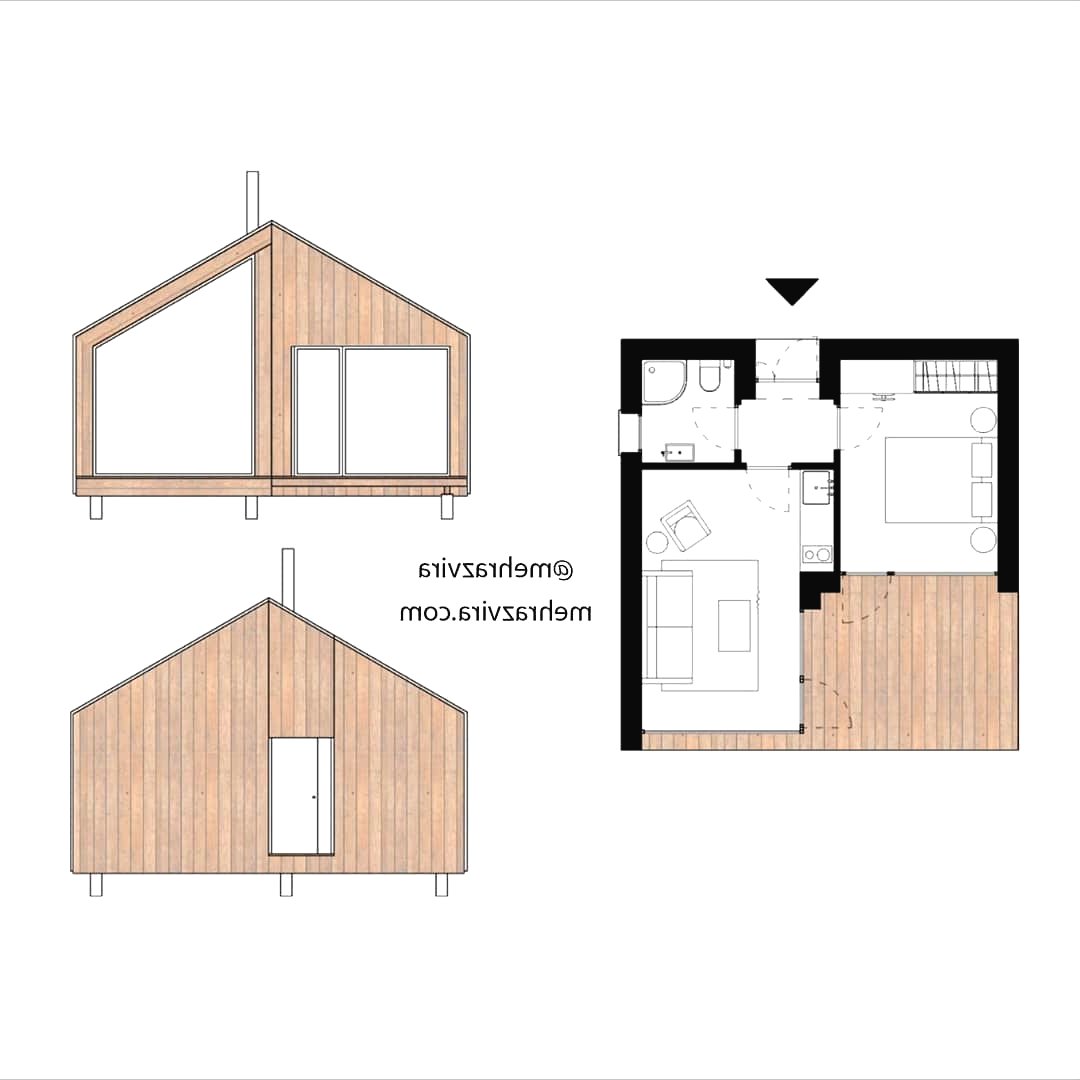 Дом для дачи в стиле шале - фото 2