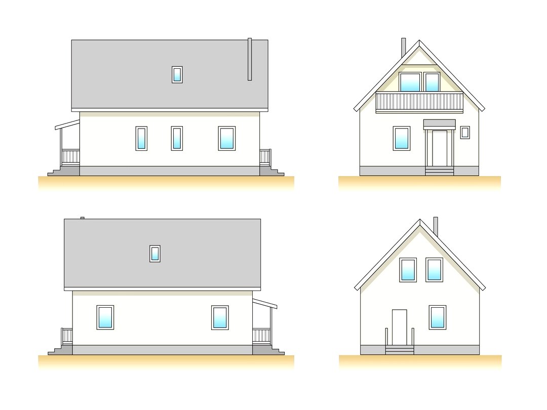 Каркасный деревянный дом - фото 3