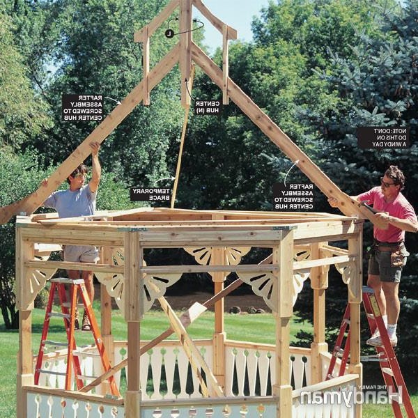 Как построить беседку. - фото 14