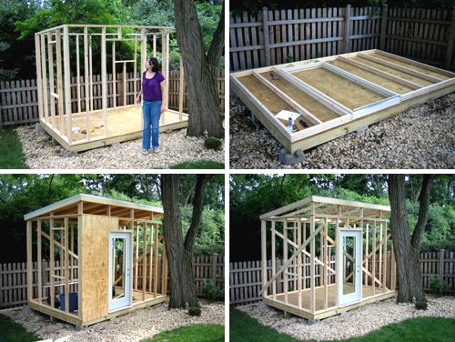 Самый быстрый процесс строительства дачного домика - фото 3