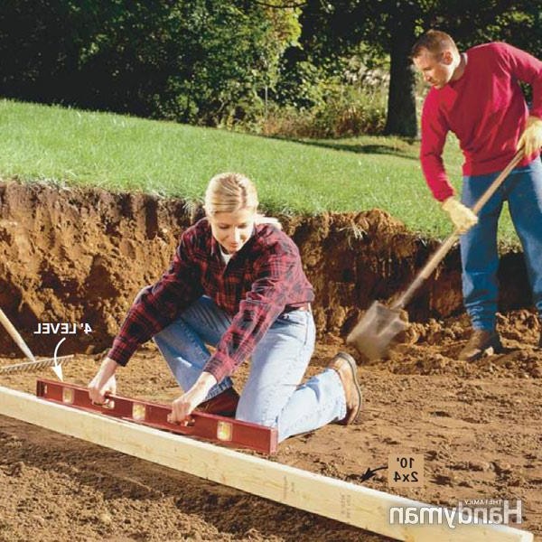 Патио в форме круга - фото 6