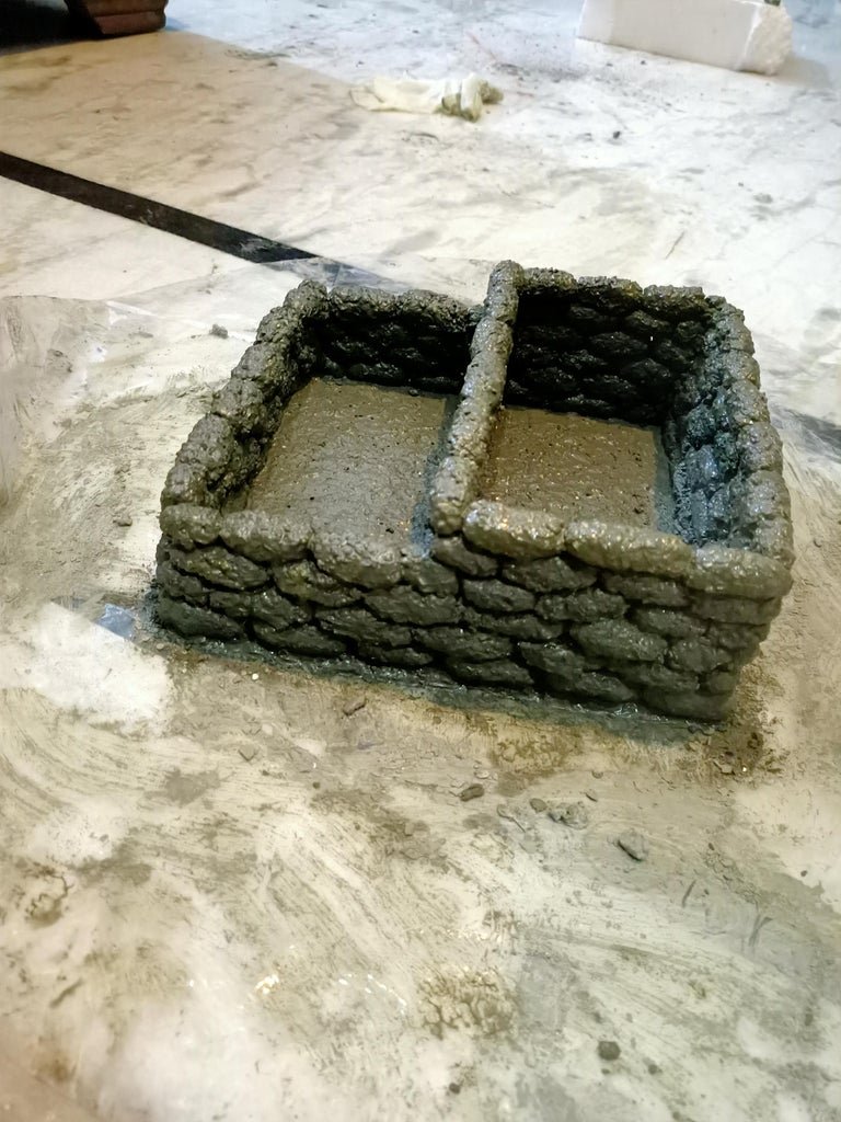 Цветочный горшок из цемента своими руками - фото 11