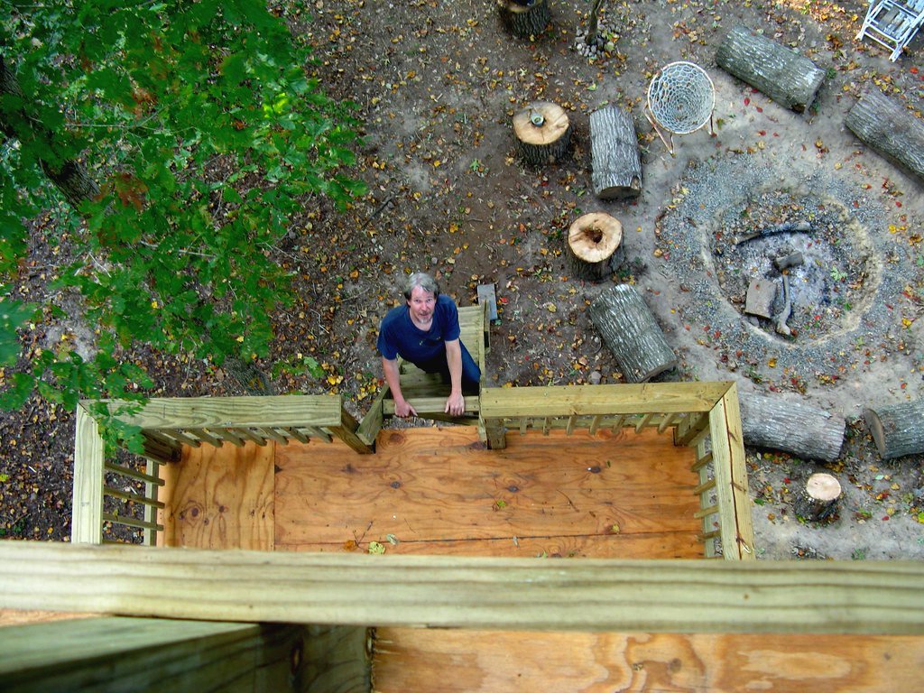 Открытая терраса на дереве - фото 3