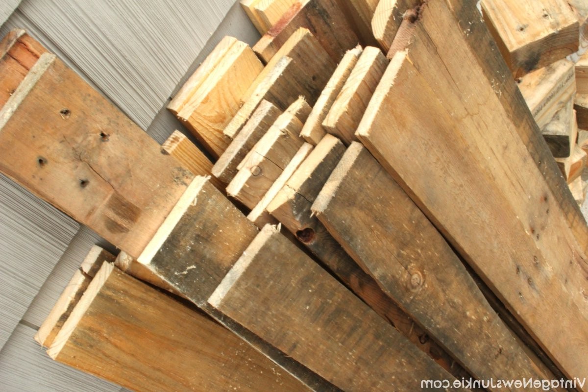 Мини-забор из старого поддона - фото 3