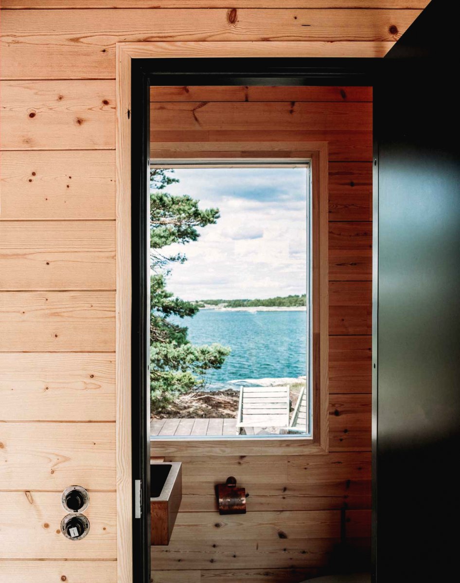 Дом на острове в архипелаге Финляндии, спроектированный и построенный с нуля двумя дизайнерами. - фото 49