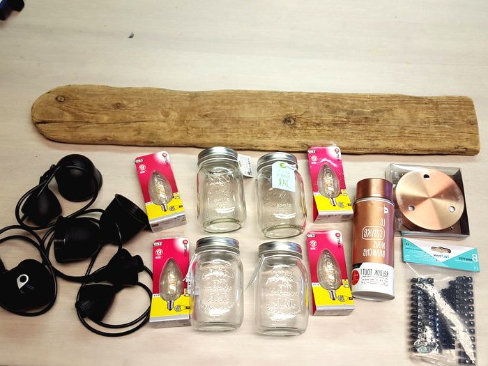 Интересная подвесная лампа из дерева - фото 2