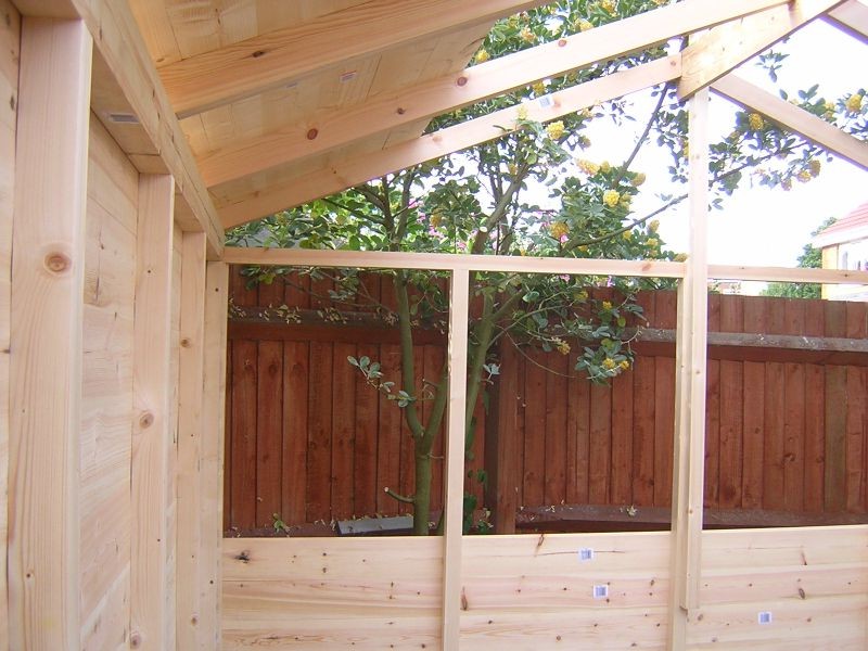 Оригинальное джакузи под навесом - фото 14