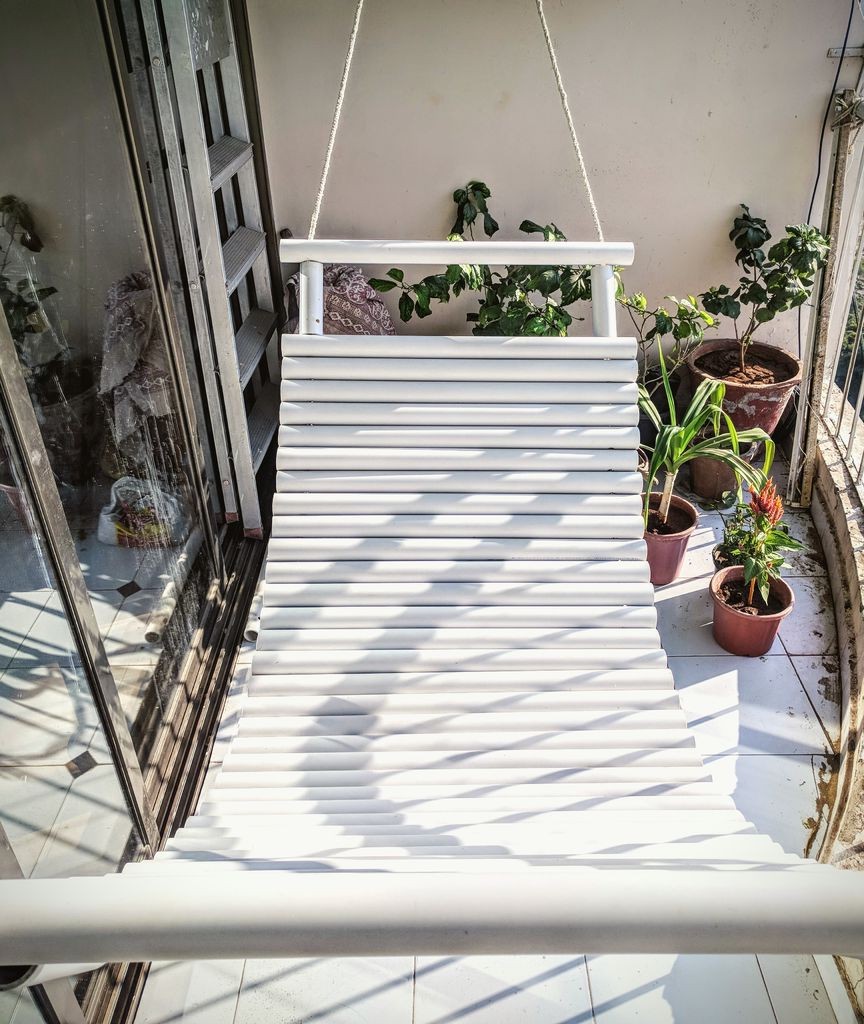 Гамак из ПВХ труб - фото 3