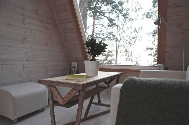 "Птичье гнездо" -  дом в лесу - фото 8