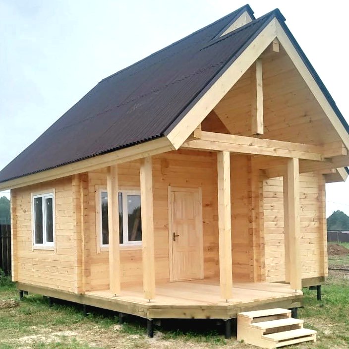 Дачный домик из бруса - фото 5