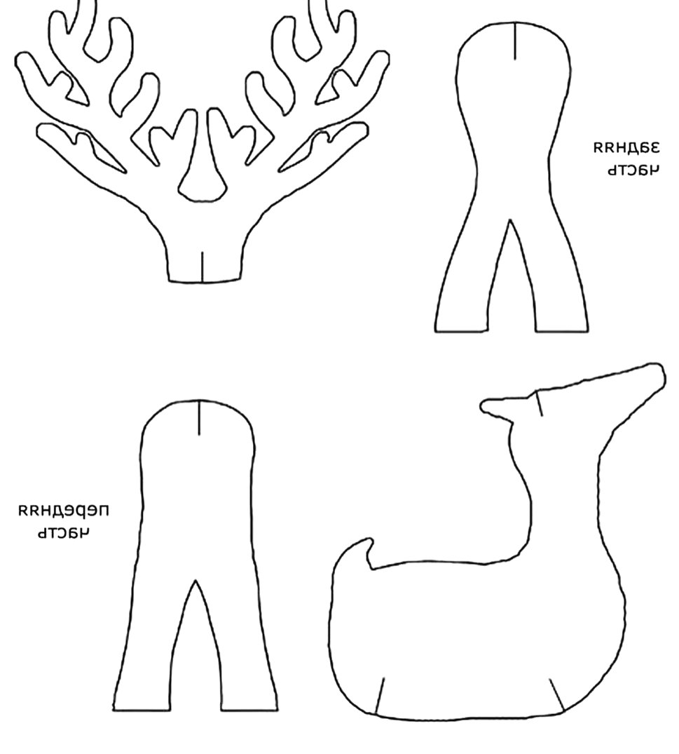 Новогодний олень своими руками - фото 9