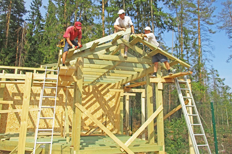 Беседка с пристройкой - фото 7