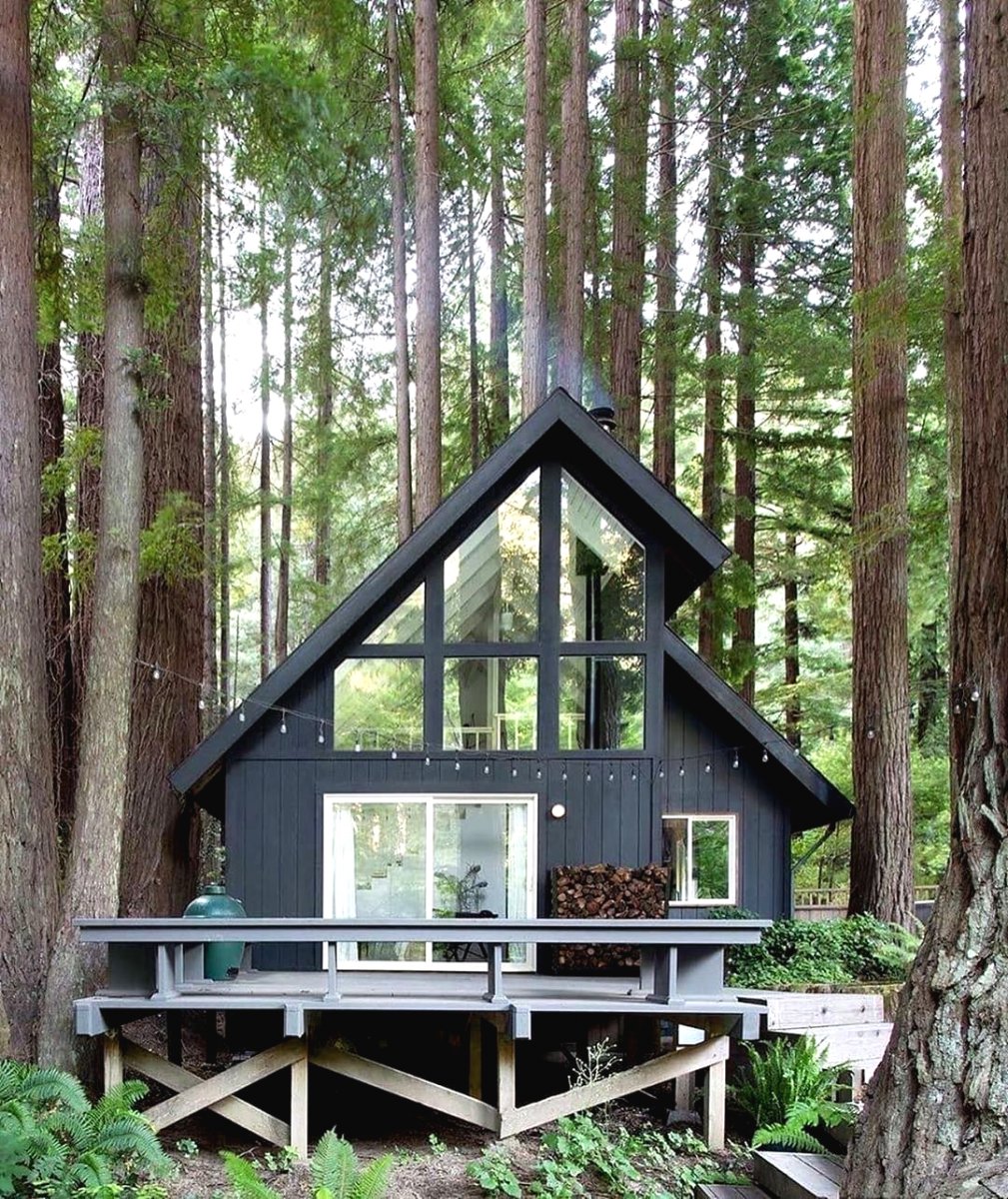 Необычный домик в лесу - фото 6