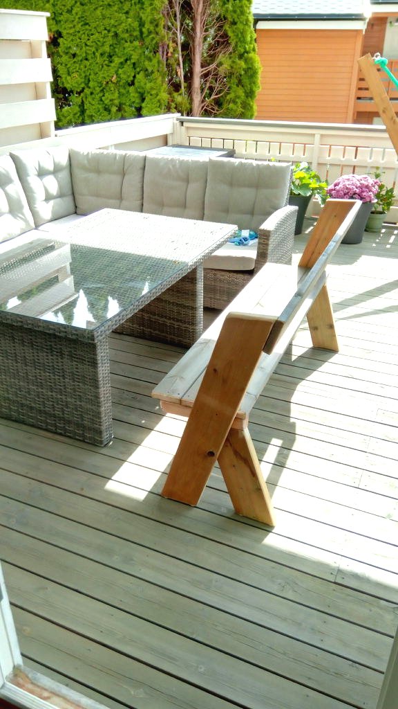 Скамья из соснового дерева - фото 9