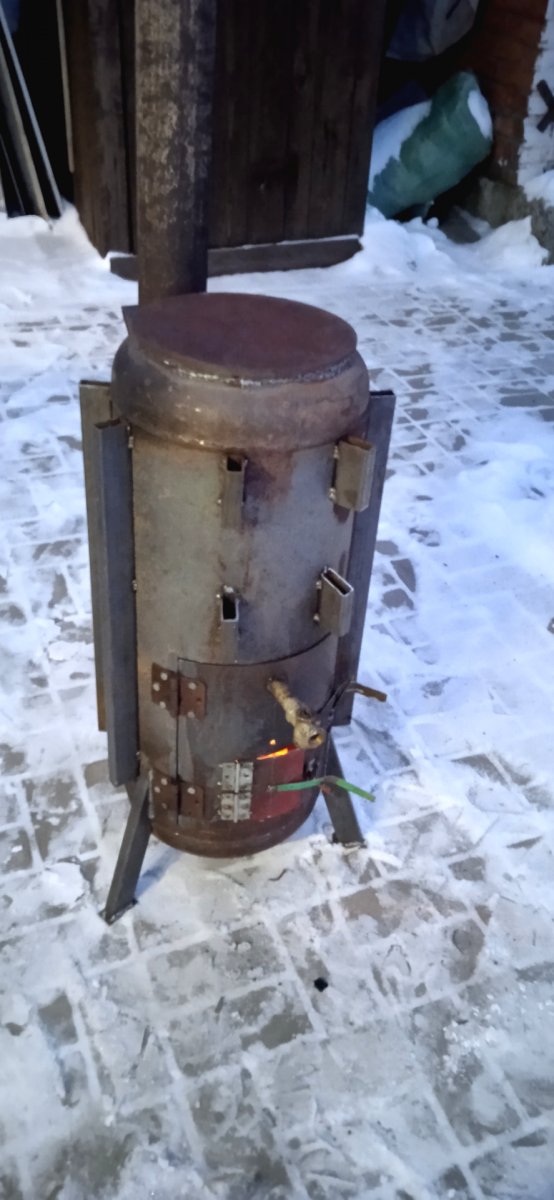 Буржуйка своими руками - фото 13